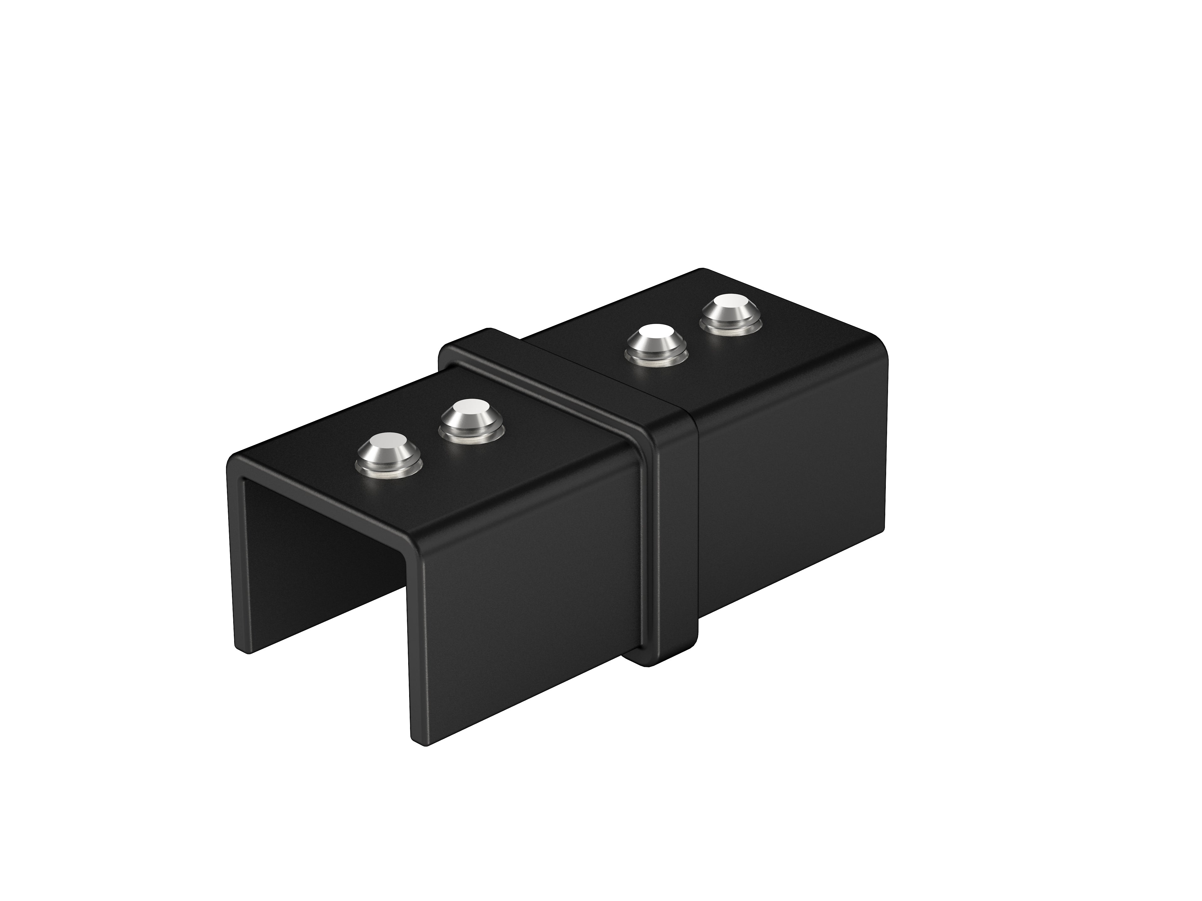 Connecteur 180 main courante 25mm x 21mm